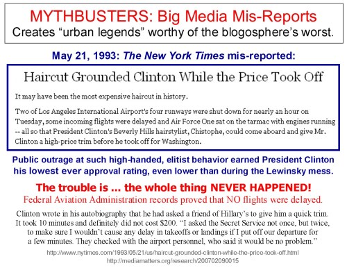 1993_05 Clinton LAX haircut myth