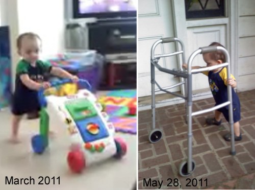 2011_05 28 Great Grandma has a walker too