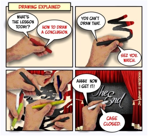 How to draw a conclusion by Jim Walter