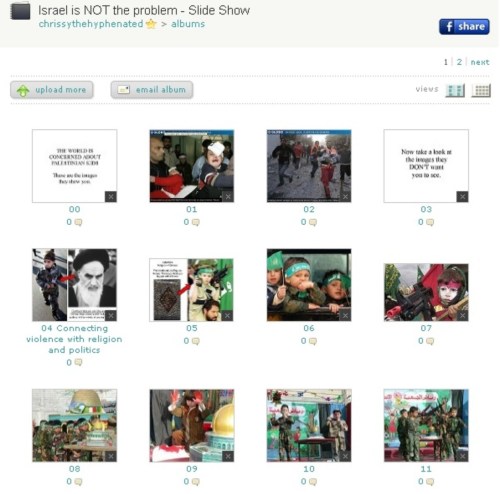 Israel is NOT the problem