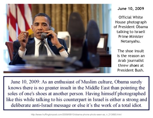 2009_06 10 Using the Resolute Desk to dis Israel