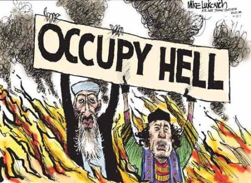 Occupy Hell cartoon