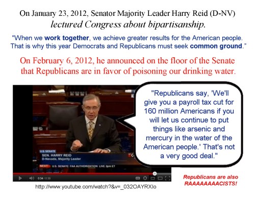 Democrats demonize rather than solve problems