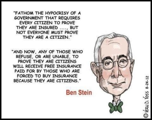 Ben Stein on ObamaCare