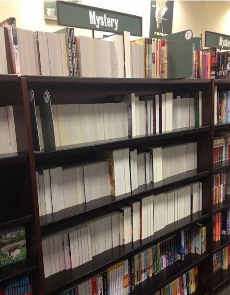 Bookstore mystery section