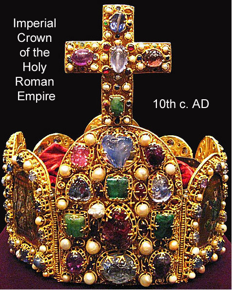 10th c Imperial crown of HREmpire