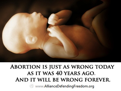 Abortion is wrong