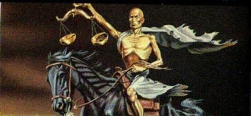 Black Horse of the Apocalypse by Unknown