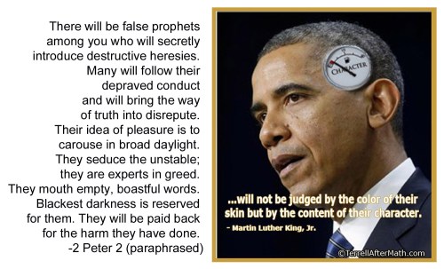 Content of his character by Terrell