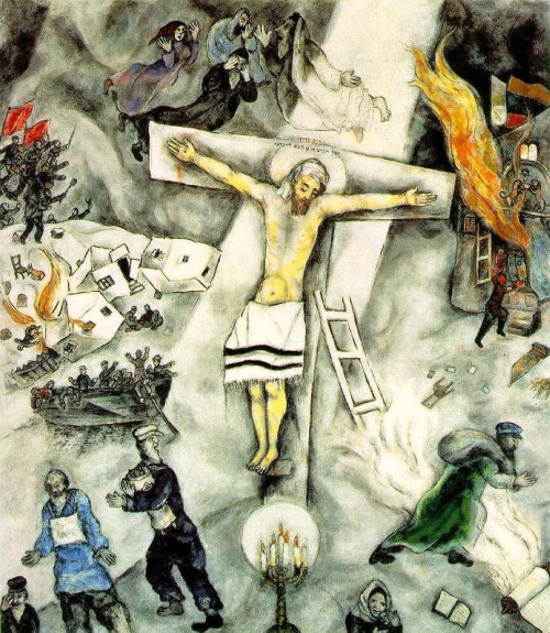 White Crucifixion by Marc Chagall