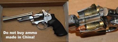 Do not buy ammo made in China