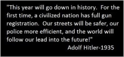 Guns - 1935 Hitler on gun control