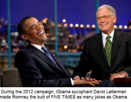 Letterman - Obama sycophant