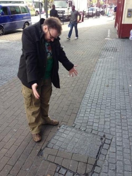 You had one job - road patch