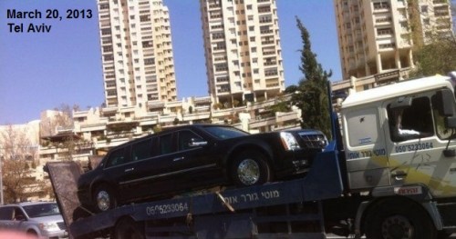 2013_03 20 Obama's BEAST breaks down in Tel Aviv