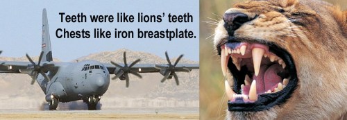 C-130 teeth and chest