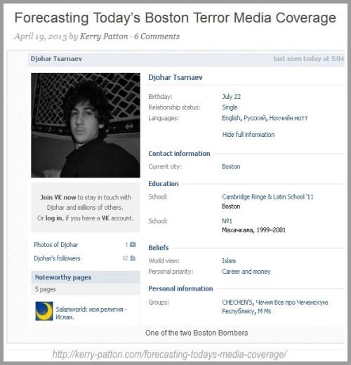 2013_04 19 Forecasting media coverage of bomber