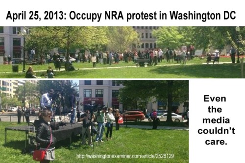 2013_04 25 Occupy NRA protest in DC
