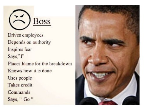 Bossy Obama