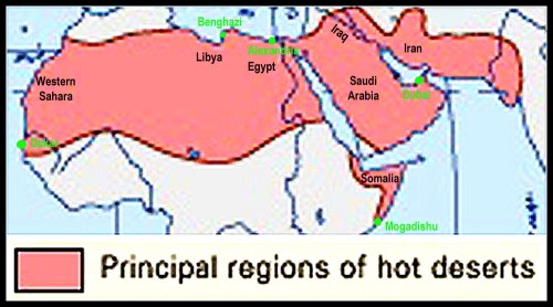 Deserts of the Middle East