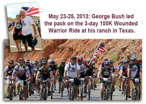 2013_05 23-25 Dubya hosts another Wounded Warrior 100K bike event