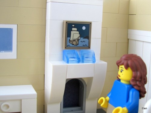 LEGO VoDT Lucy with painting