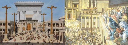 Sukkot Illumination of the Temple