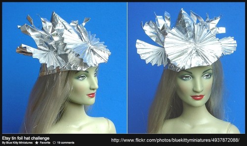 Tinfoil hat - Fashion diva
