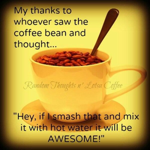 Thank you for coffee