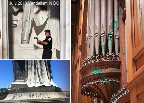 2013 Vandalism in DC