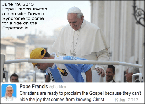 2013_06 19 Popemobile ride for Down teen