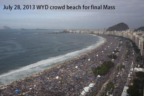 2013_07 28 WYD crowd beach for final Mass