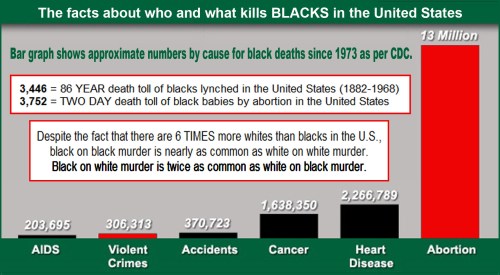 Overwhelmingly, it is blacks who kill blacks