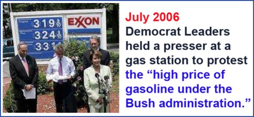 2006 Dems criticize high price of gas under Bush
