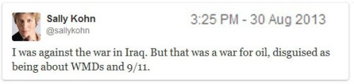 2013_08 30 Sally Kohn supports war on Syria 1