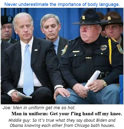 Biden body language