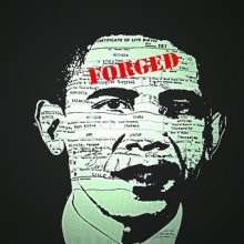 Birth certificate forged