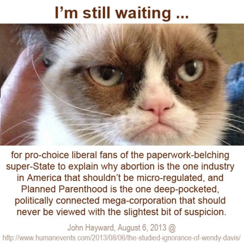 John Hayward on abortion reg and PP