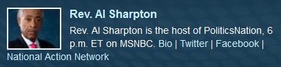 Sharpton on MSNBC