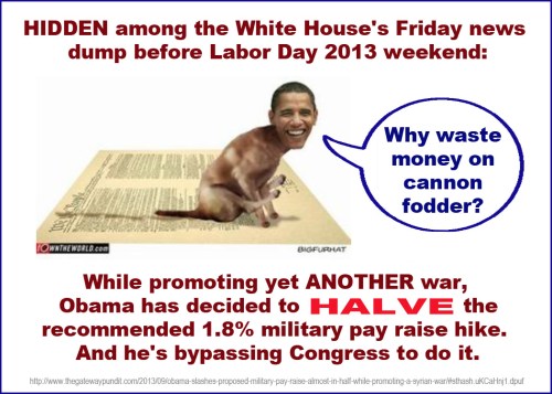 2013_08 30 Obama halves military pay raise