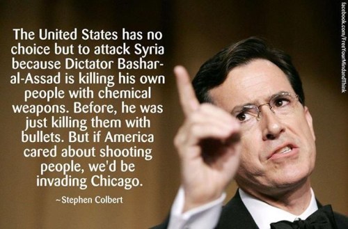 Colbert on Syria