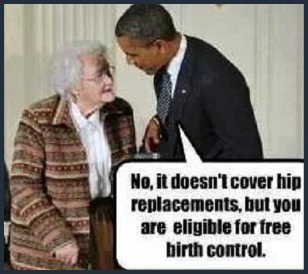 No hip, free birth control