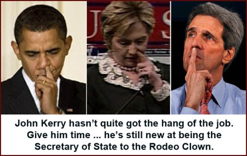 NOSE PICKING Barack Hillary John