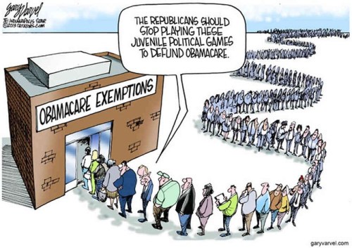 Obamacare Exemptions