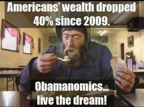 2009 to now 40 less wealth