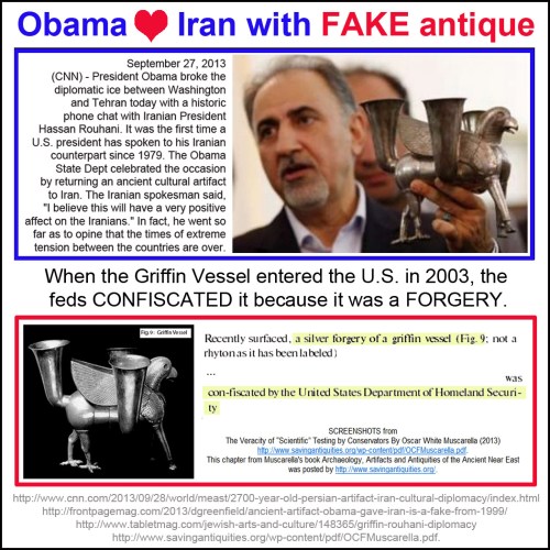 2013_09 28 Obama gives forgery to Iran as sign of good will