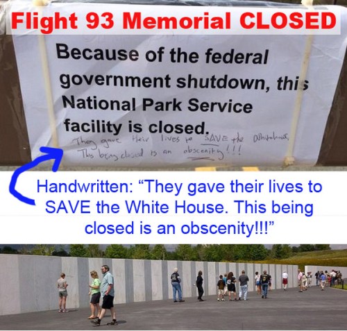 2013_10 10 Flight 93 closed