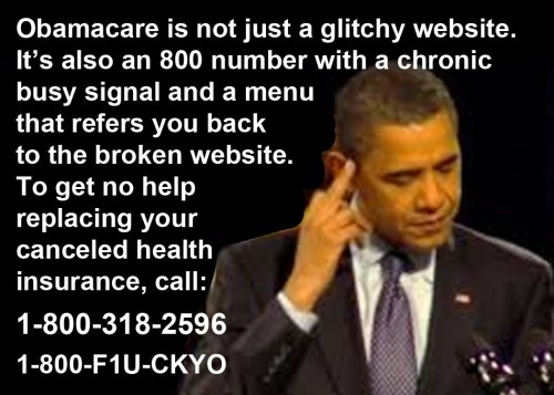 2013_10 21 Obama's Ocare Infomercial