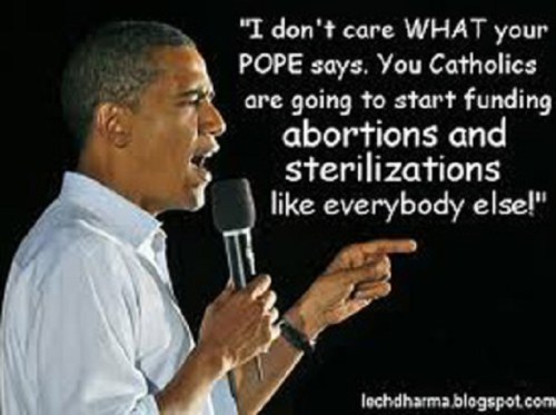 Obama violates religious freedom