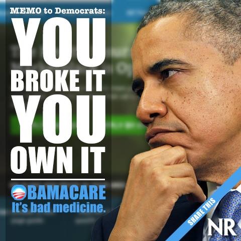 Ocare You broke it You own it